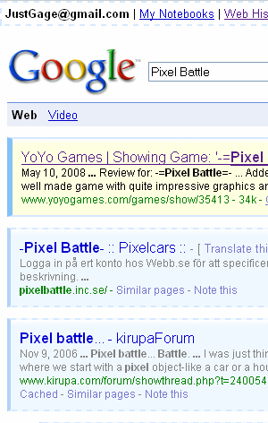 ☺GOOGLE Search Soft Blue shaded Boxes /w highlight