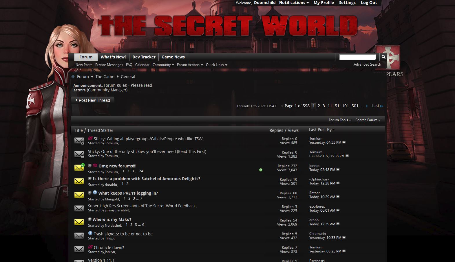 TSW forums 2015 Templar