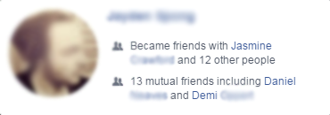 Circular Facebook Profile Images
