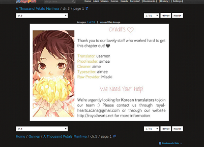 Mangapark cleanup [mobile]
