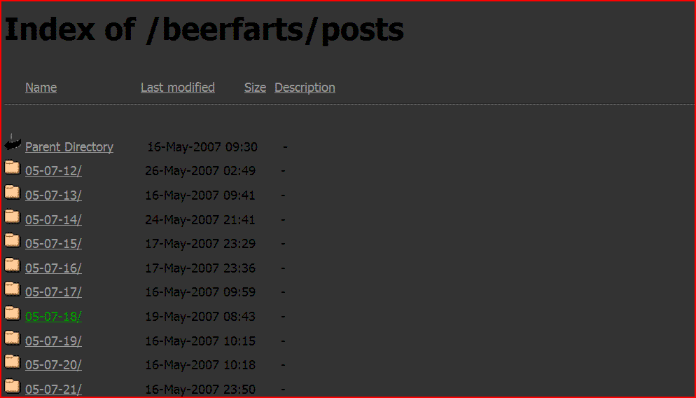 Basic Dark Style for Beerfarts