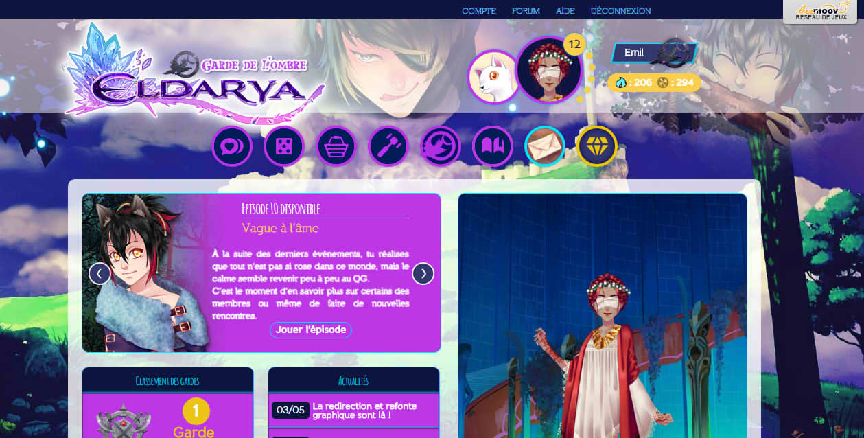 ELDARYA - UPDATED SHADOW GUARD / GARDE DE L'OMBRE | Userstyles.org