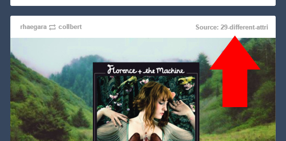 TUMBLR FIX: Post Source and Tags