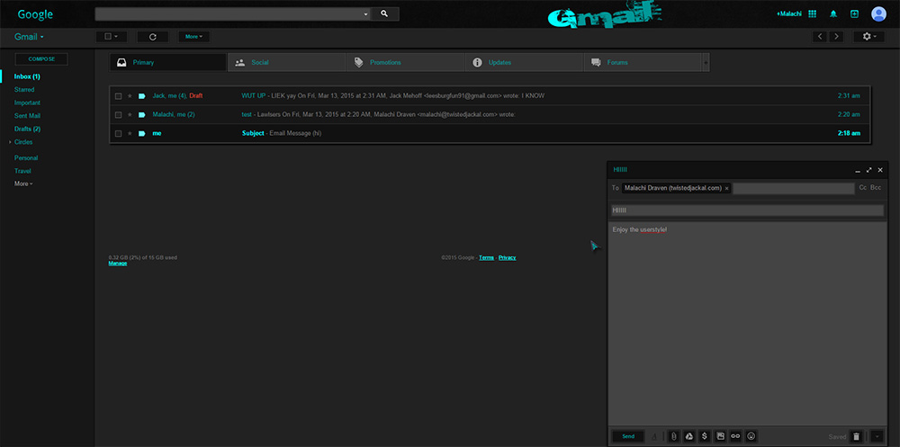 Dark Energy - Gmail