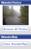 Weather Underground Classic: Blue Sidebar Headings