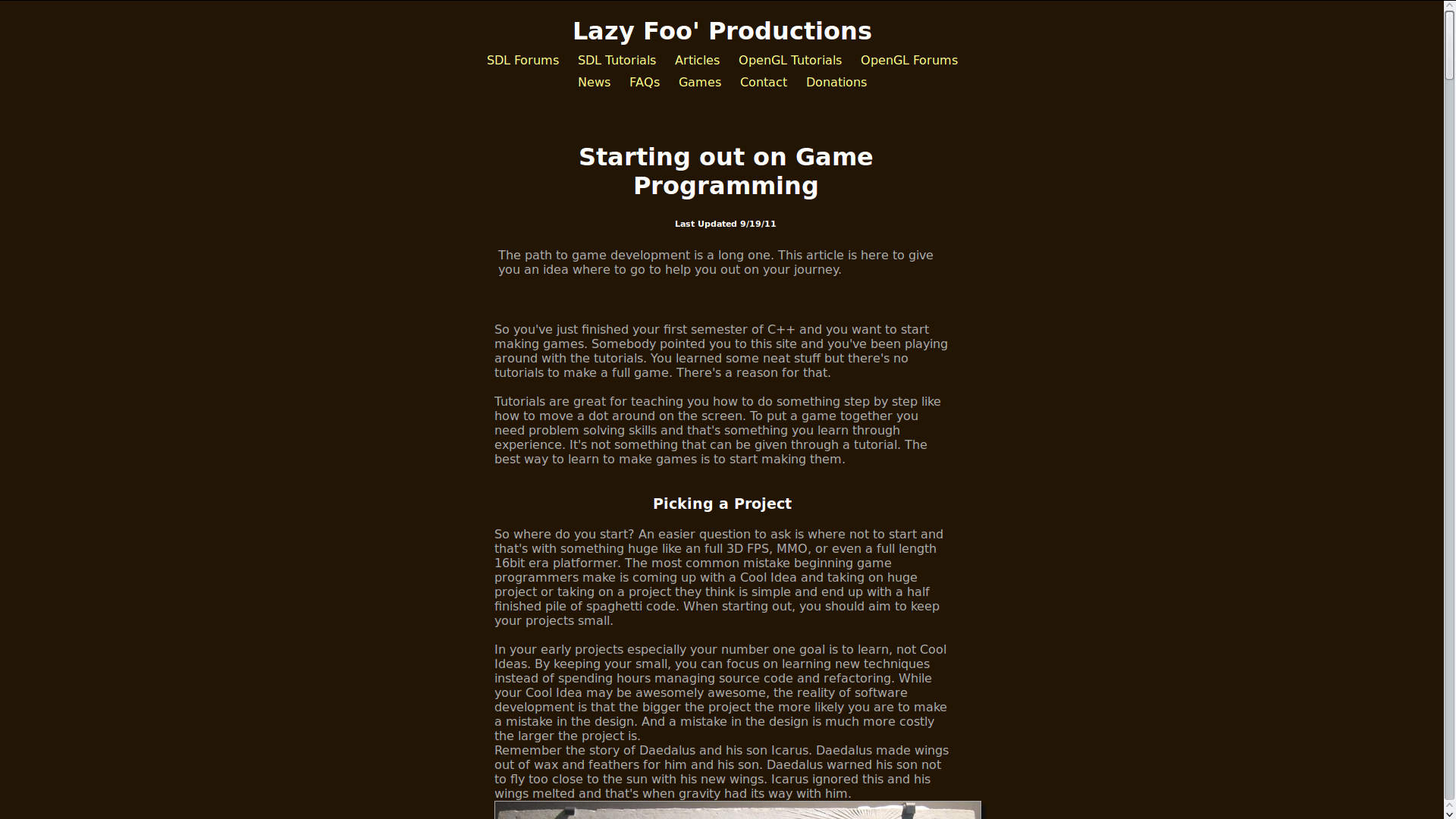 lazyfoo earth