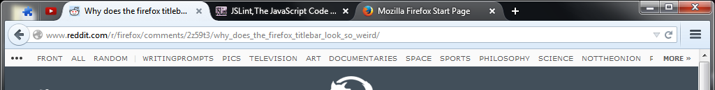 Short tabs