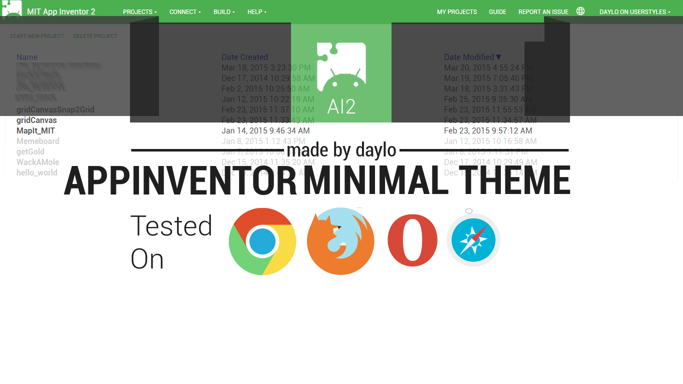 AppInventor 2 (AI2) - Material Design [by daylo]