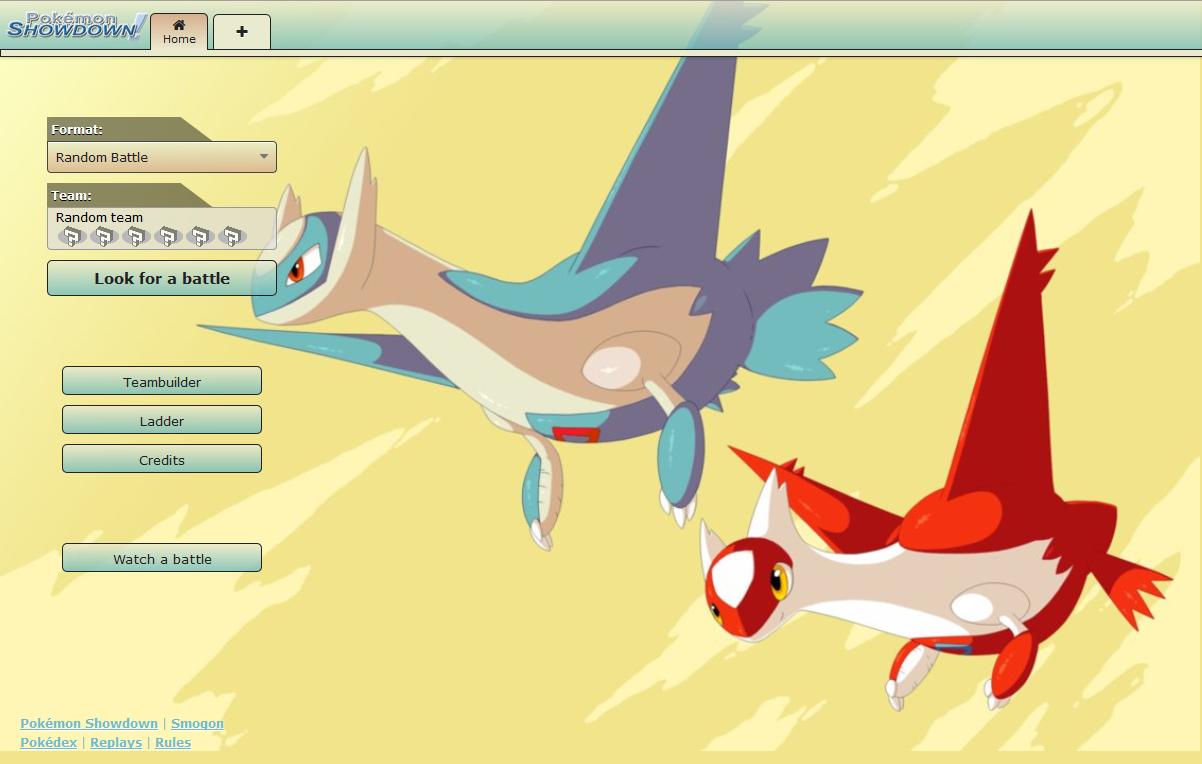 Latios & Latias Pokemon Showdown Style