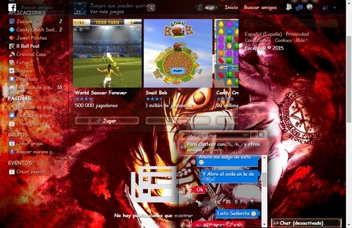 Facebook Rojo Firefox