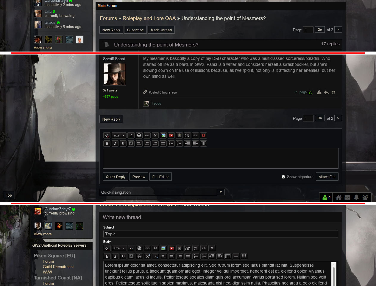 GW2RP lower contrast