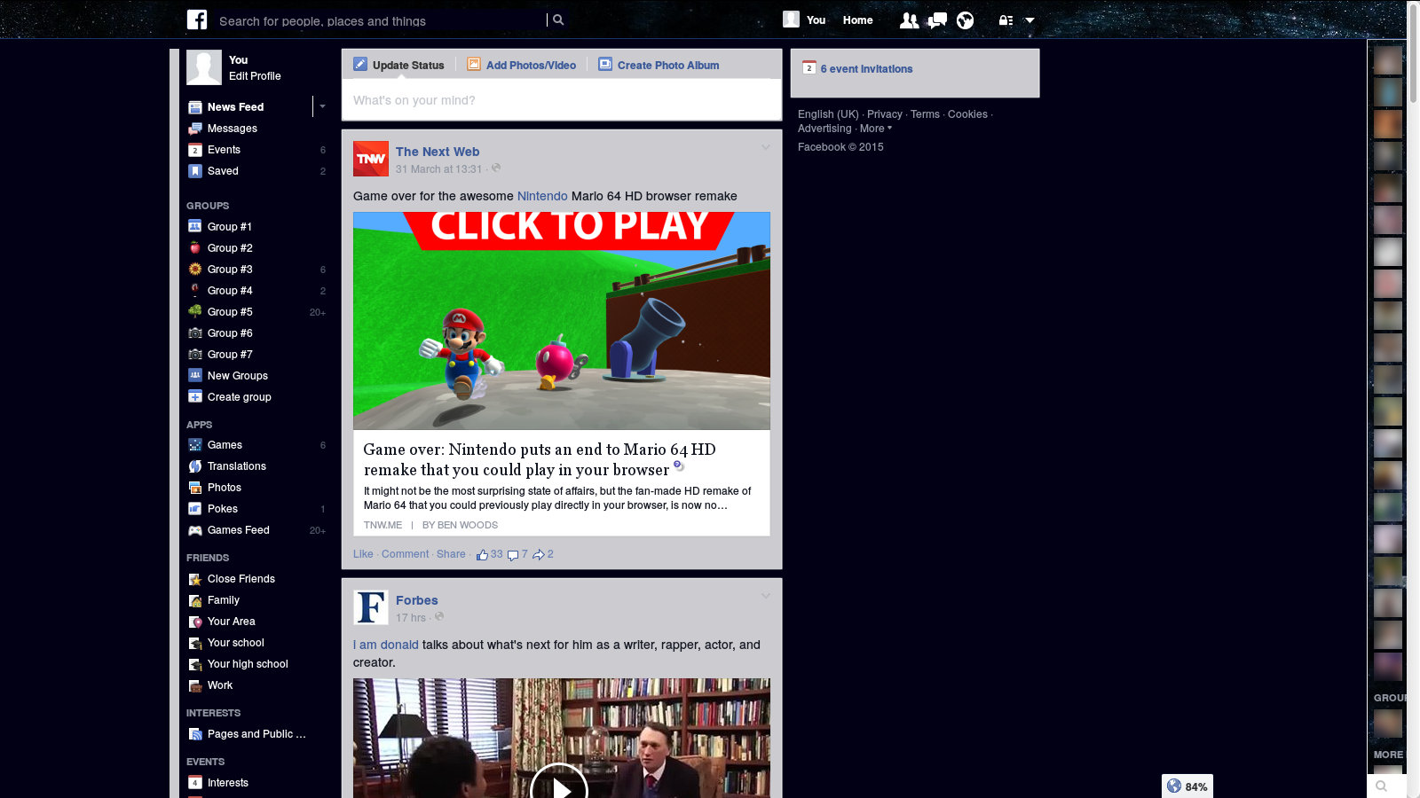 FacebookSPACE