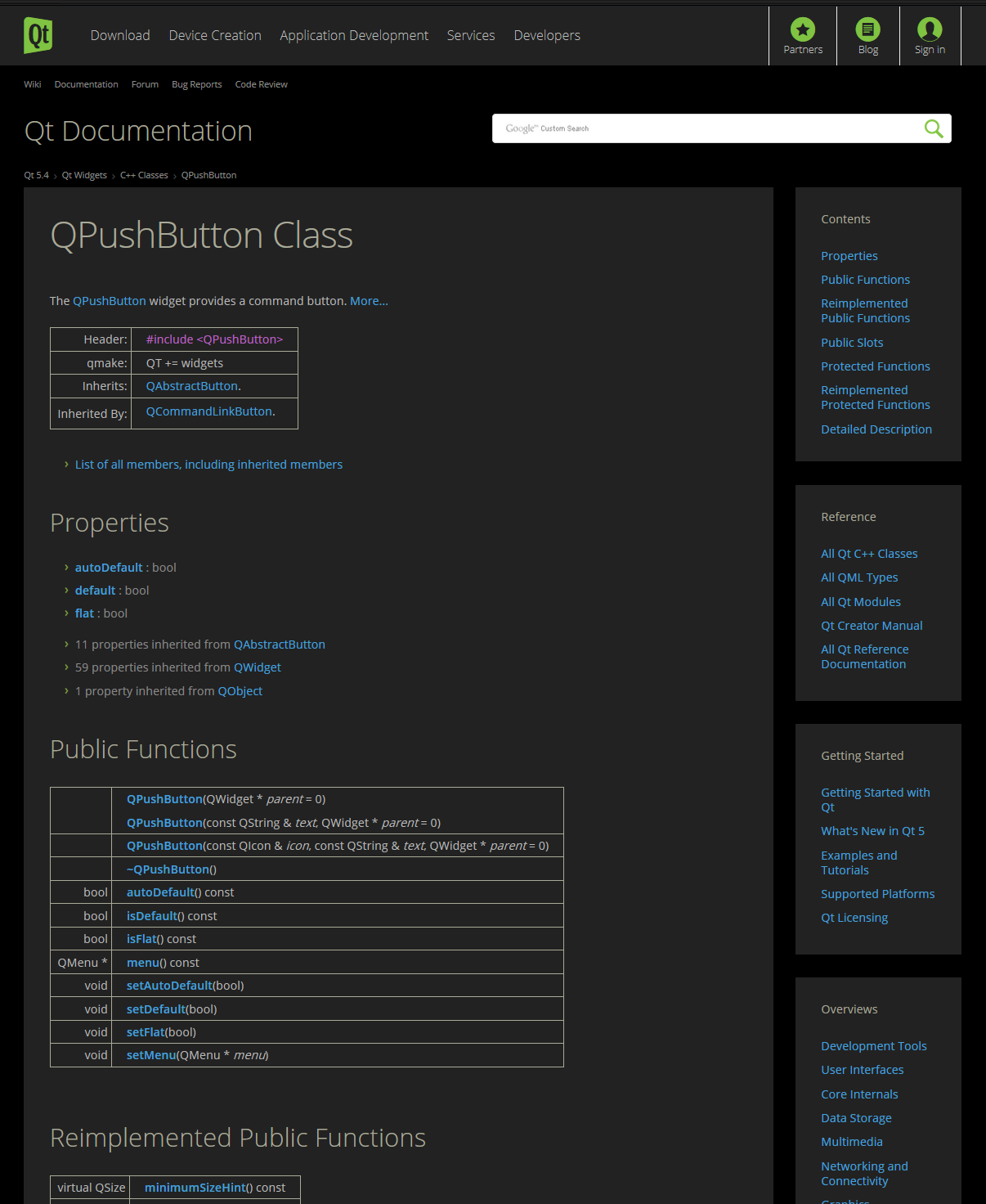Qt 5 Dark
