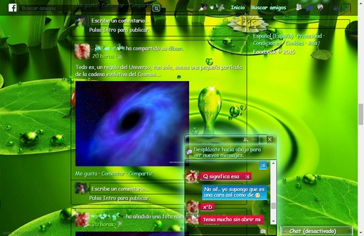 Facebook Verde Firefox