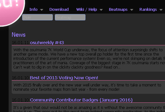 osu! theme by Tails Emerald