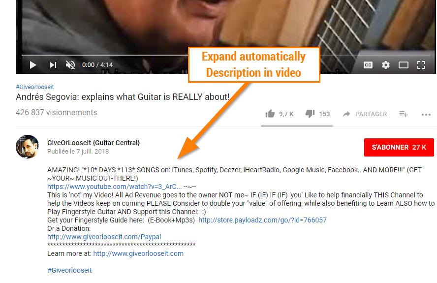 Youtube Auto-Xpand + Compact  + Better History
