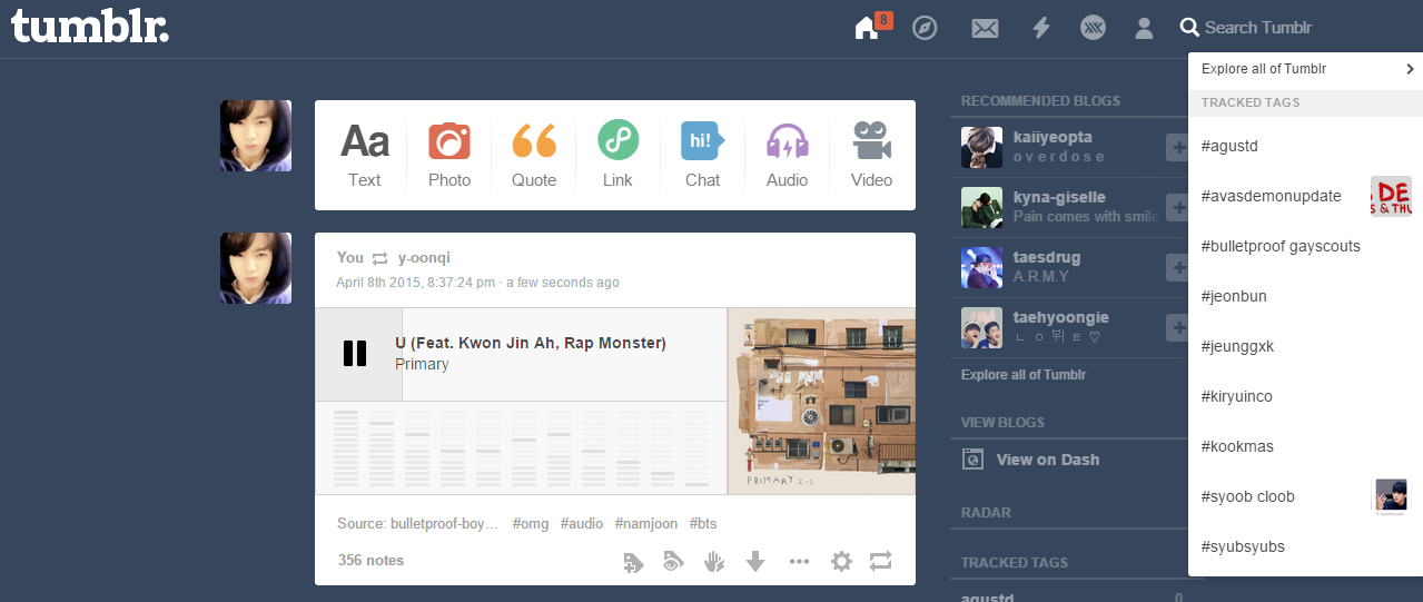 Tumblr Update 4/8/15 Header Fix