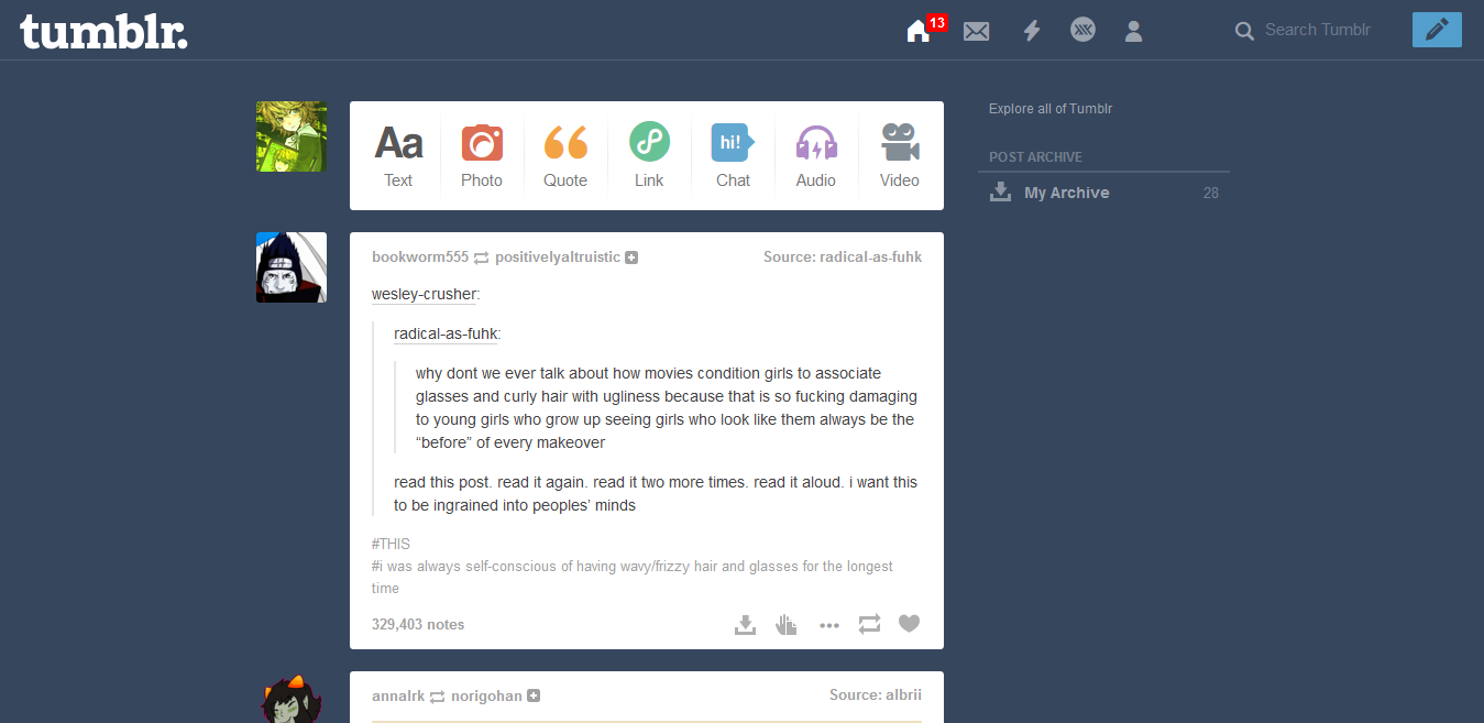 Tumblr Fixes