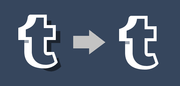 No Logo Shadow - Tumblr