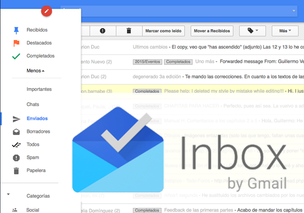 Gmail "Inbox" Styling -with auto-hide sidebar-