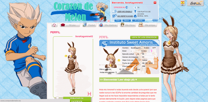 Corazon de Melon - shuuya goenji