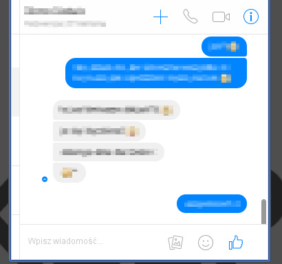 Facebook Messanger Nice, Tidy and more responsive