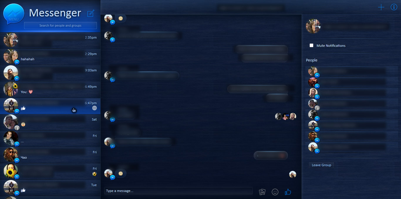 Noisy Navy Facebook Messenger by hkr