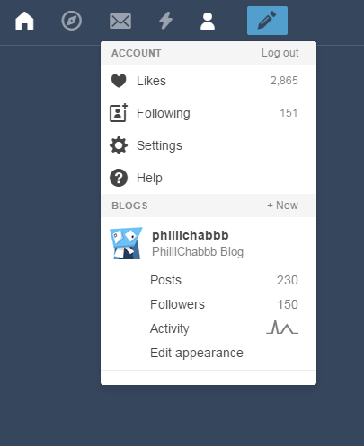 tumblr hide followers info
