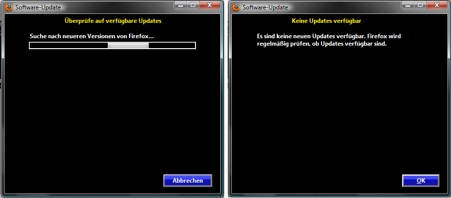 Firefox 3.6 - Software Update