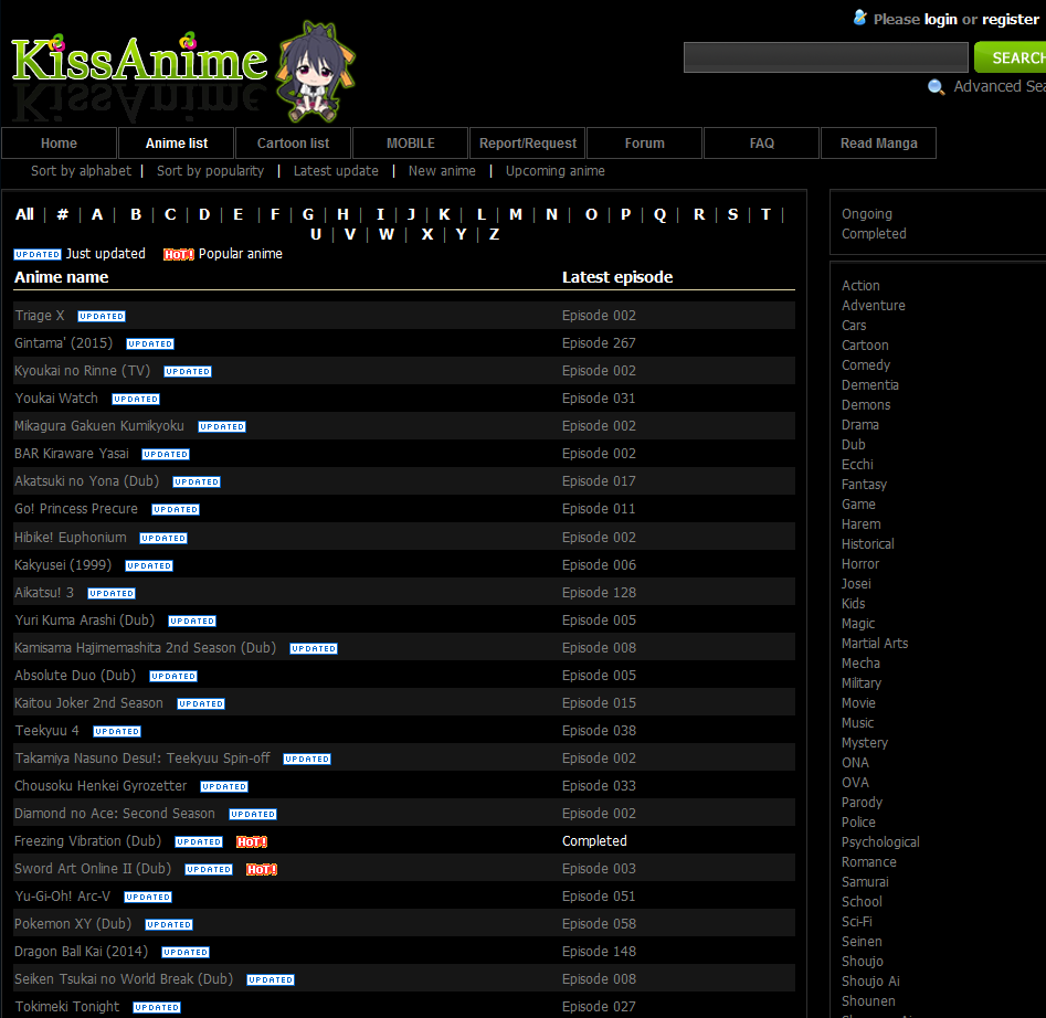 BM KissAnime - Project: ABE