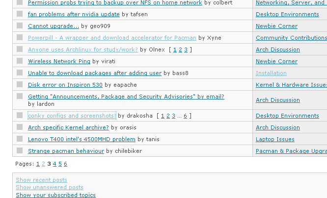 ArchLinux - Visited Links Color