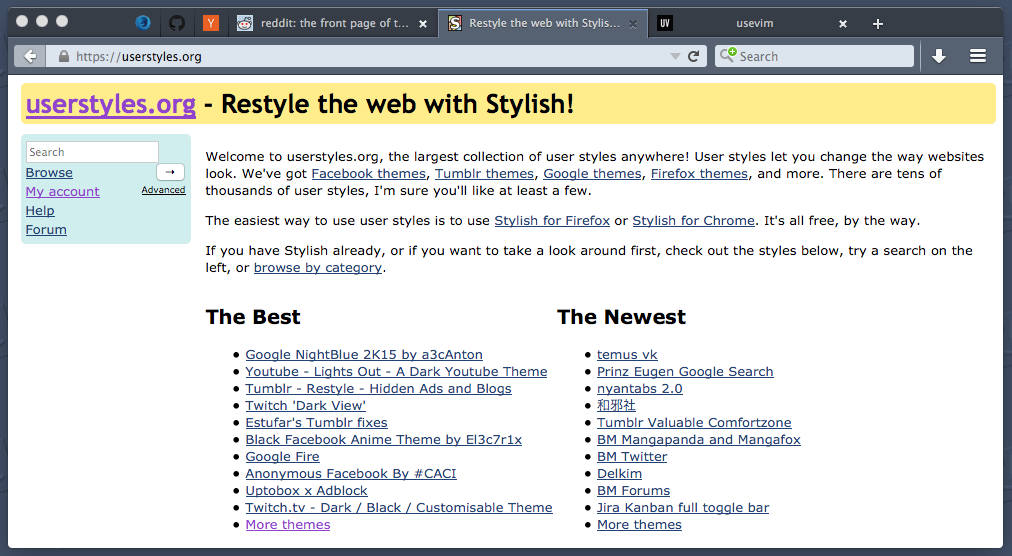dphase firefox developer edition theme