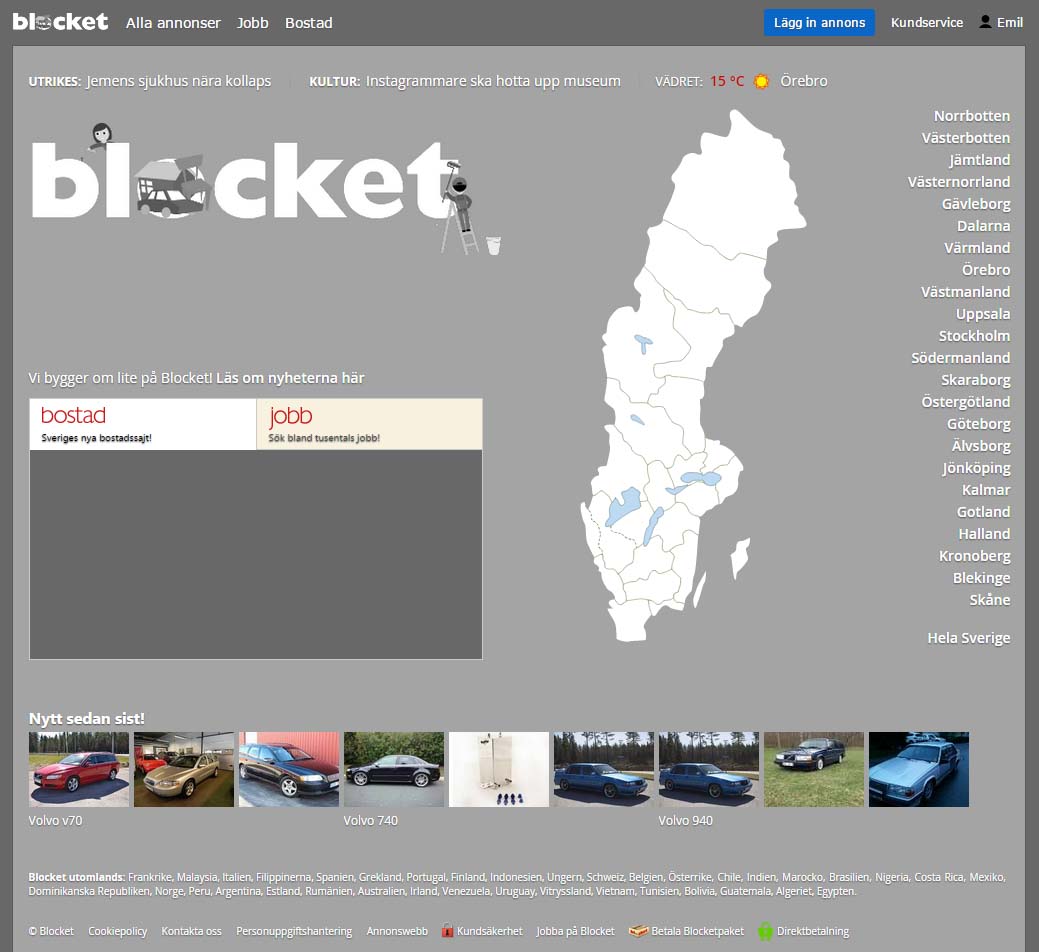 Blocket Dark