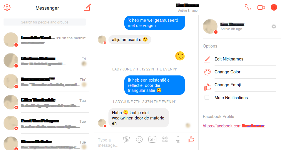 Messenger Red