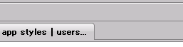 Tabbar (Classic Mode-Silver-Color)  Firefox3