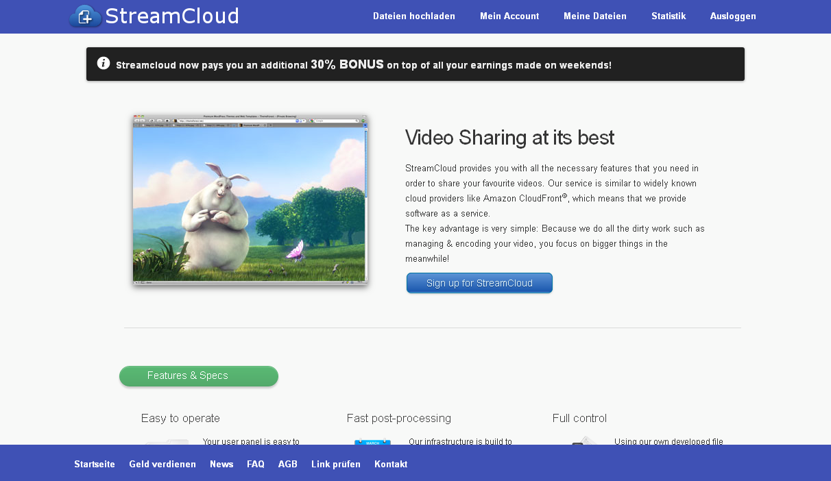 New Style for StreamCloud