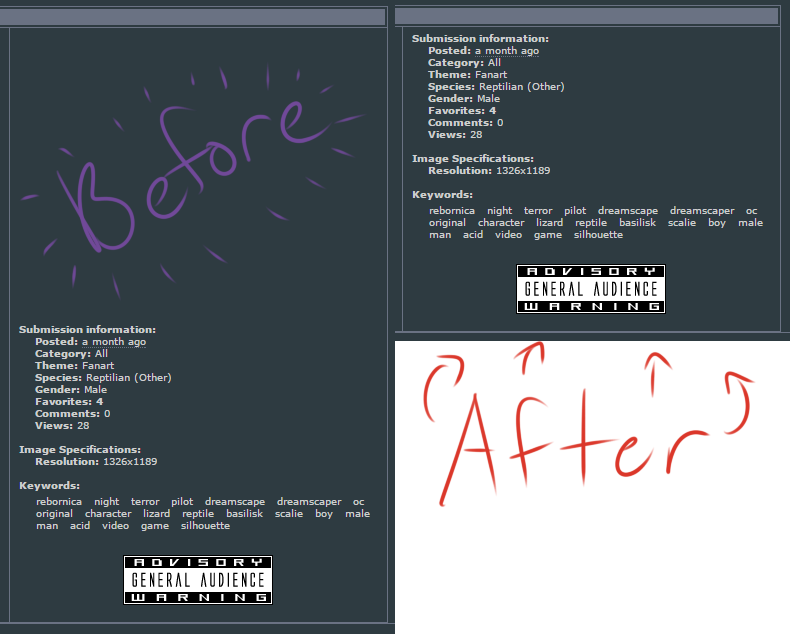 Furaffinity Sidebar Space Remover