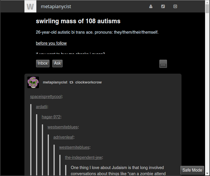 Washboard dark