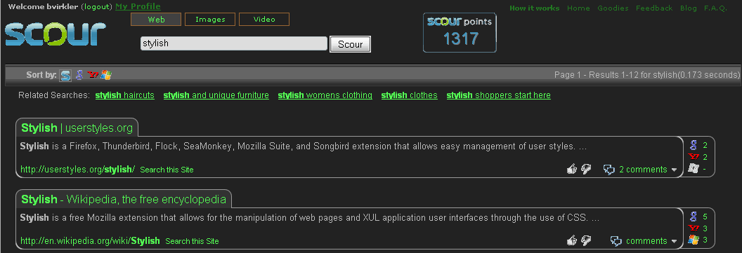 Scour Darkened