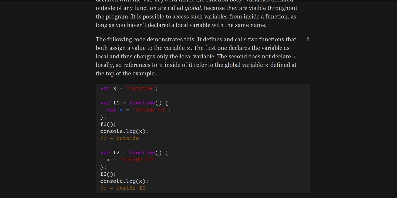 Dark Eloquent JavaScript