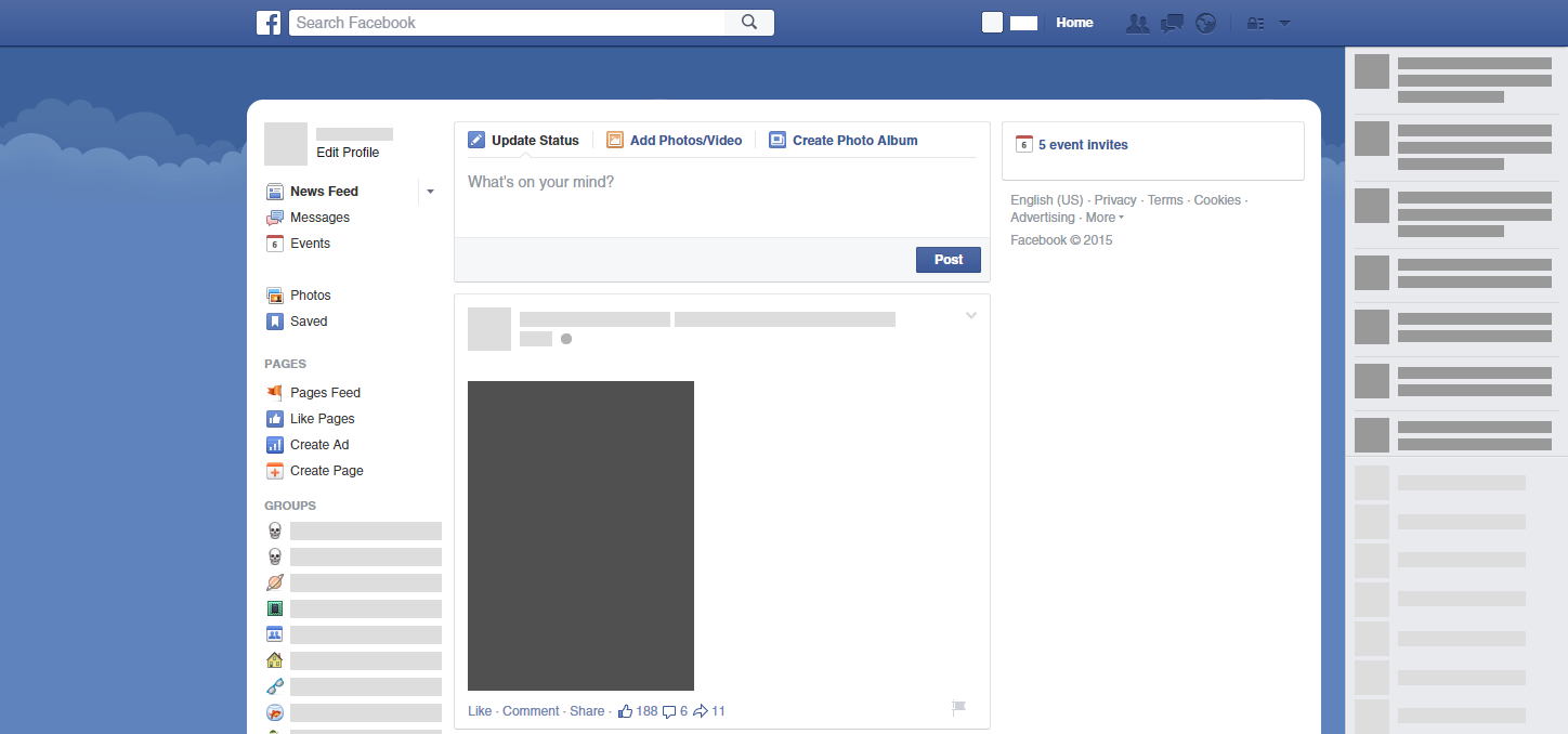 Facebook Cloud 2015