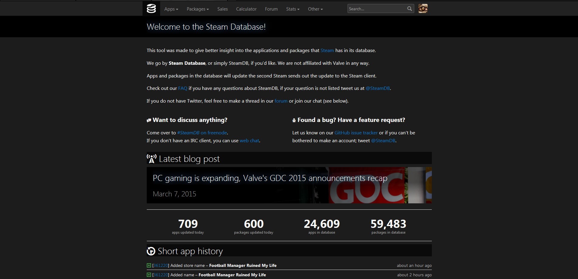 Dark - SteamDB