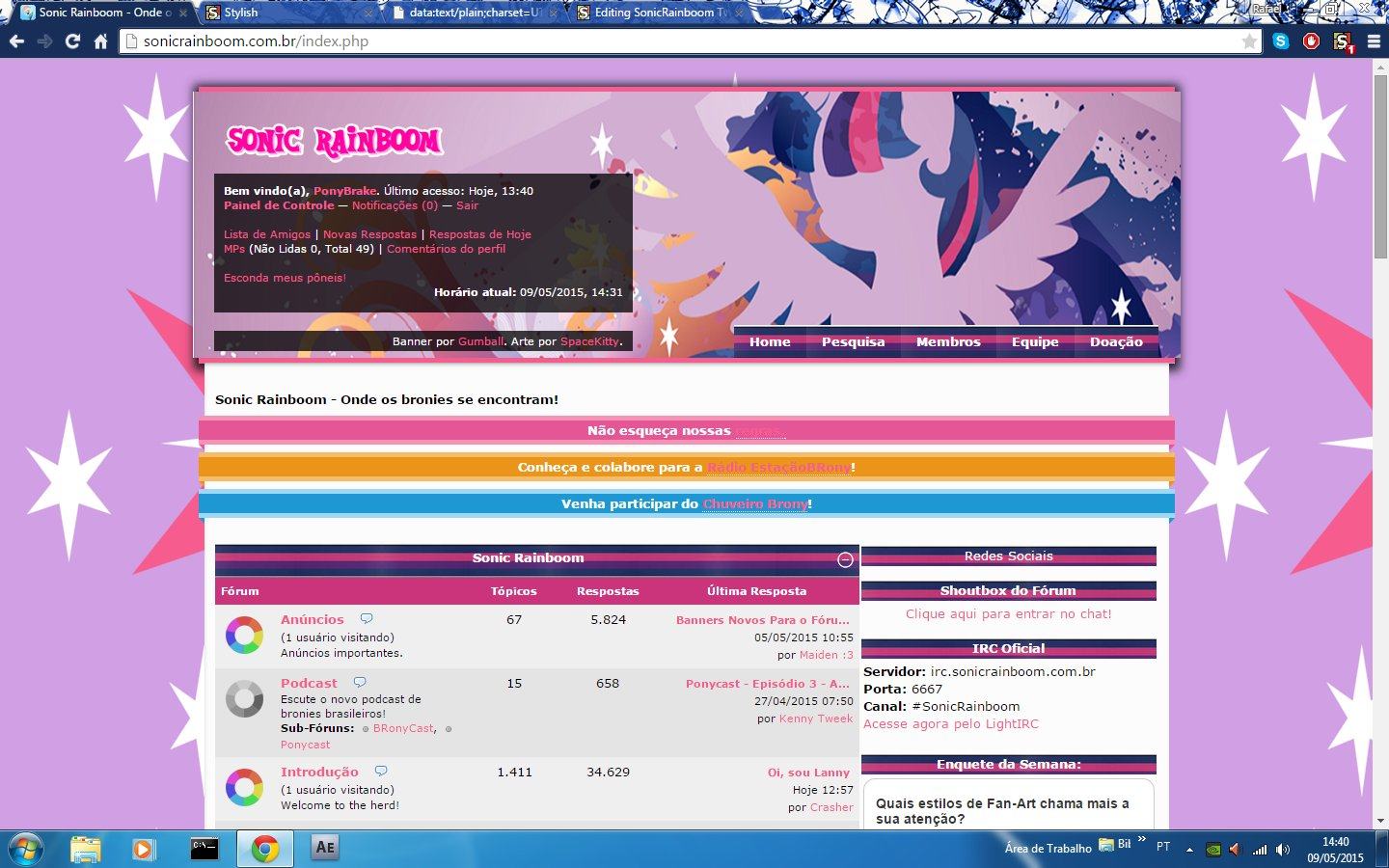 SonicRainboom Twilight Sparkle Theme