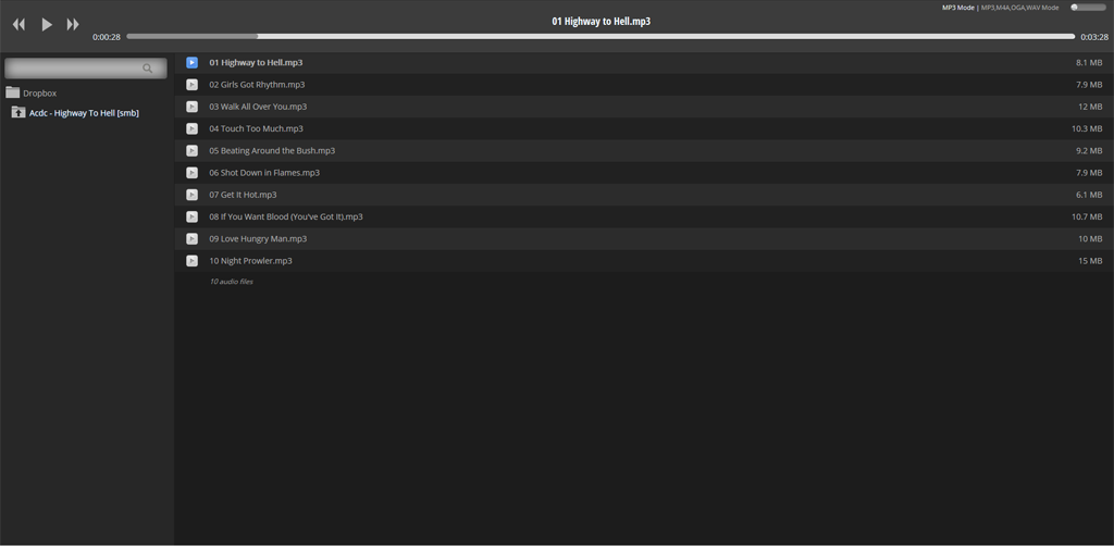 Droptunes Dark & Cleaned