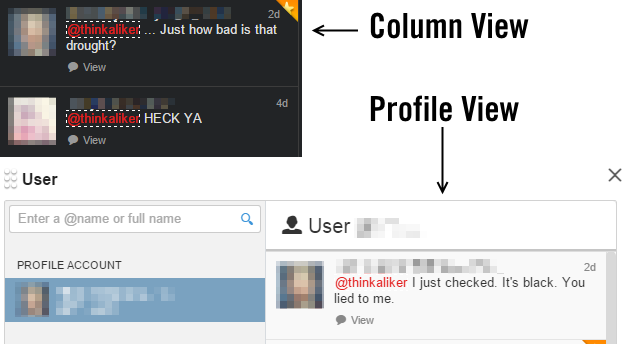 Tweetdeck Username Highlighter
