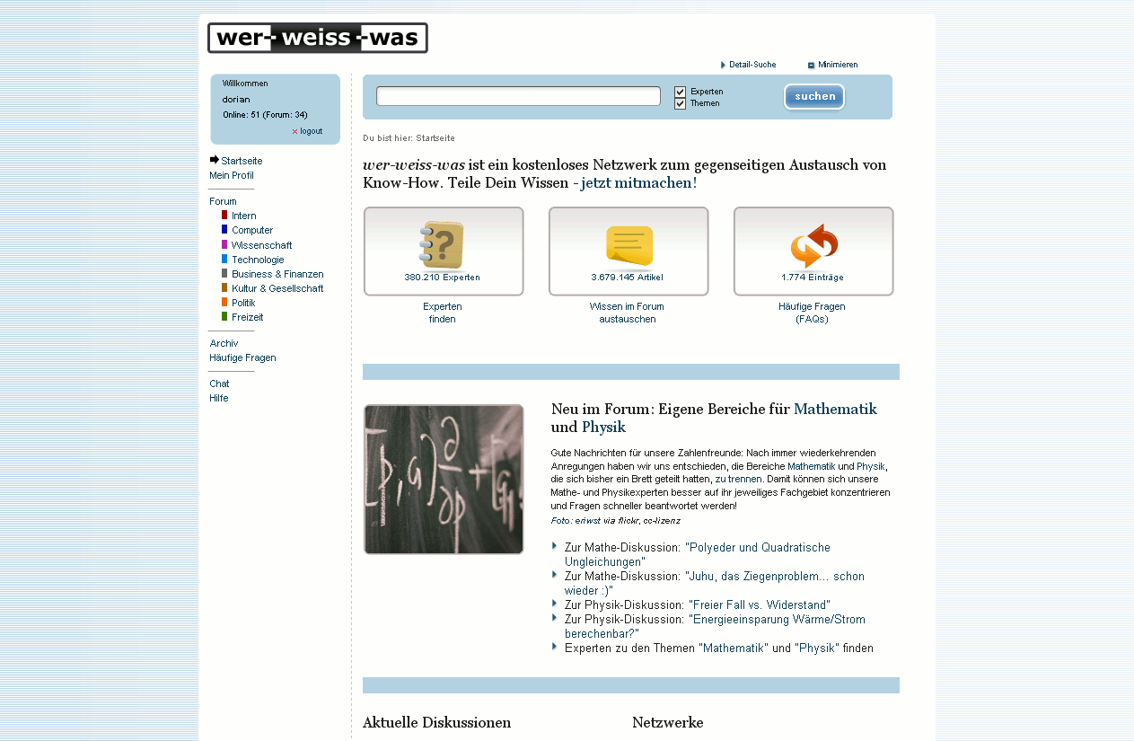 wer-weiss-was werbefrei und zentriert