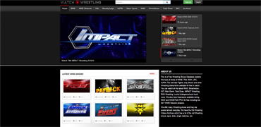 Watch Wrestling - Dark Theme
