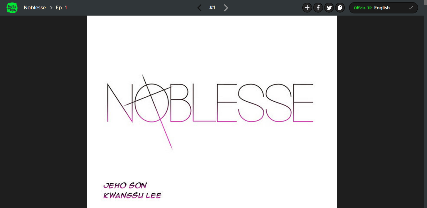 Webtoons - Night Reader