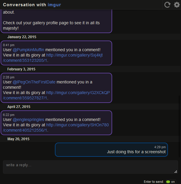 Imgur Custom Tweaks