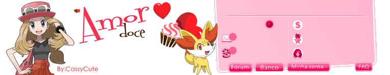Tema Cute Serena and Fennekin